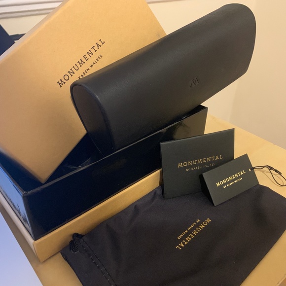 Karen Walker Ali 1821920 Black 53-19 MONUMENTAL Karen Walker Ali Sunglasses Black 53-19 MONUMENTAL | eBay main image 4